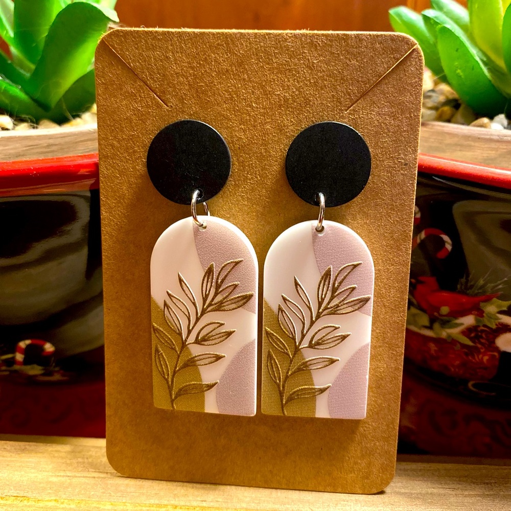 Geometric Design Earrings